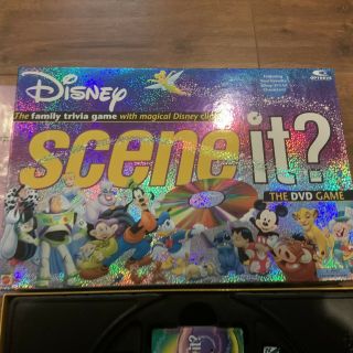 Disney Scene It? 1st Edition Dvd Game Mattel 2004 100 Complete Replacement Dice