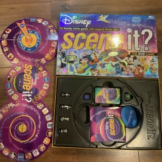 Disney Scene It? 1st Edition DVD Game Mattel 2004 100 Complete Replacement Dice 2