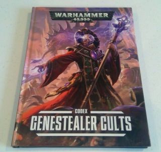 Warhammer 40,  000 Codex Genestealer Gults Rare Hardcover