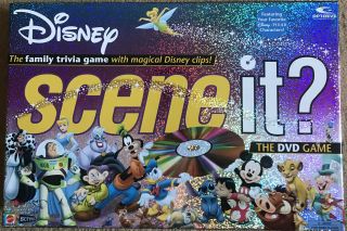 Disney Scene It? Dvd Game Complete