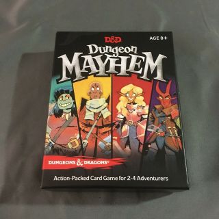 Wizards Of The Coast Dungeons And Dragons Dungeon Mayhem Card Game D&d