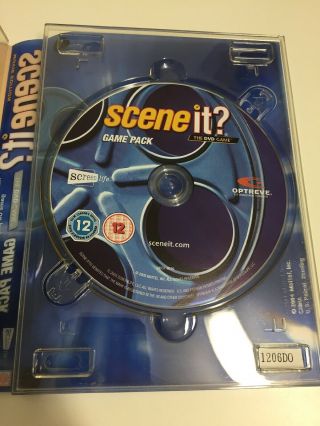 Scene it? The DVD Game - Movie Edition Game Pack 2005 Complete & VGC MATTEL 3