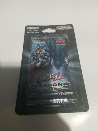 Yugioh Dragons Of Legends 1st Edition Blister Pack Booster Pack
