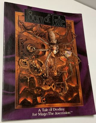 Loom Of Fate Mage The Ascension Book Rpg Sc White Wolf Games