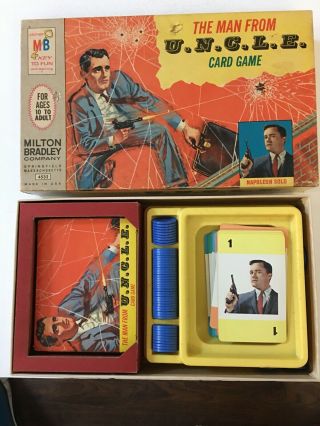 1965 The Man From Uncle Card Game 4532