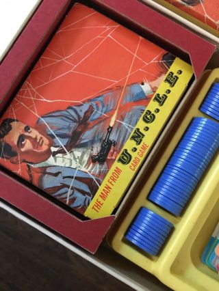 1965 The MAN FROM UNCLE Card GAME 4532 3