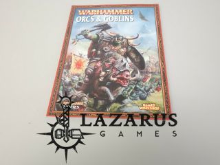 Warhammer Fantasy " Oldhammer " Codex Army Book - Orcs & Goblins (7th Edition)