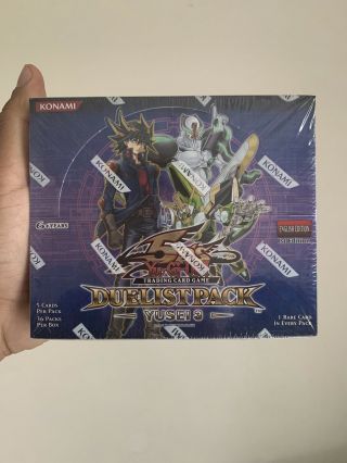 1st Edition Duelist Pack Yusei 3 Booster Box