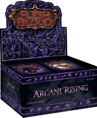 Flesh And Blood Tcg: Arcane Rising Booster Box (factory) Flesh & Blood