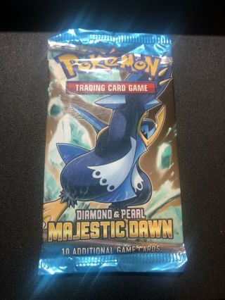 Pokemon Diamond & Pearl - Majestic Dawn Booster Pack - Unweighted