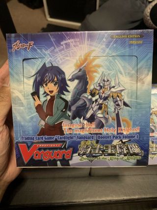 Descent Of The King Of Knights Booster Box Cardfight Vanguard Vol 1 English