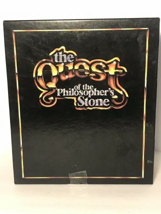 Vtg 1986 The Quest Of The Philosopher 