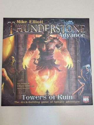 Thunderstone Advance Towers Of Ruin Game With Extra Avatar Card Set Complete