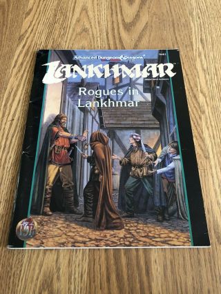 Tsr Lankhmar Rogues In Lankhmar Sc Ad&d Dungeons And Dragons