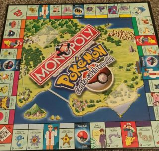 1999 Pokemon Monopoly Collector 