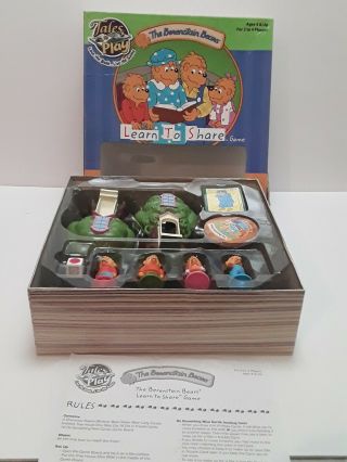 The Berenstain Bears Learn To Share Board Game 2011 Patch Products Complete