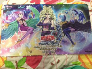 Yugioh Asia Exclusive Convention 2018 Mai Valentine Harpies Lady Playmat