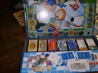 Family Guy Monopoly 2006 Collector 