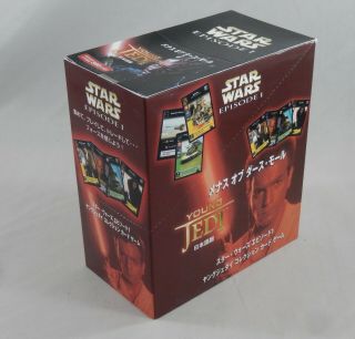Star Wars Young Jedi Ccg Menace Of Darth Maul Japanese 30 Pack Booster Box