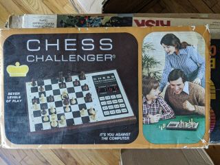 Chess Challenger “7” Computer Chess Set (1979) By Fidelity Electronics