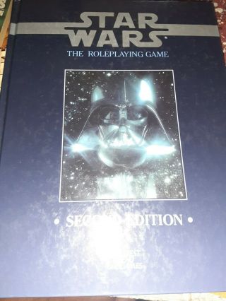 Star Wars The Roleplaying Game 2nd Edition Hc - West End Games - Great Rpg