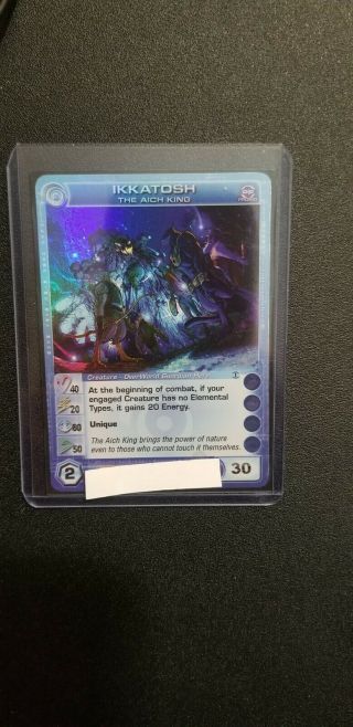 Ikkatosh The Aich King Ultra Rare Op Promo Chaotic Tcg Code