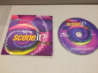 Disney Scene It? 1st Edition Dvd Game Replacement Dvd Disc Game Part 2004