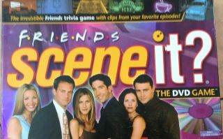 Friends Scene It Board Game First Edition Dvd Trivia 2005.  100 Complete