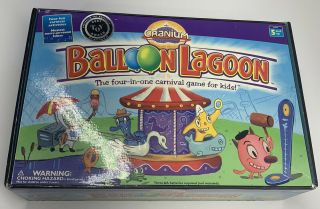 Balloon Lagoon Carnival Activities Game For Kids 2004 Cranium Complete
