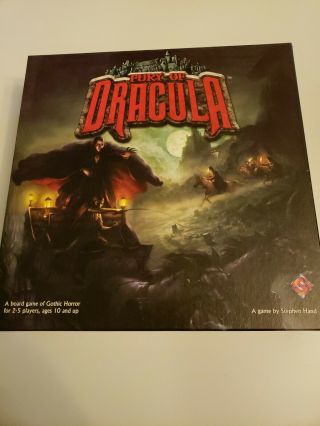Fury Of Dracula - 2nd Edition (2005) Board Game