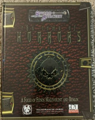 Sword Sorcery The Tome Of Horrors Necromancr Games Hardcover Book