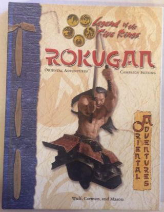 Rokugan Oriental Adventures Campaign Setting Legend Of The Five Rings Hc 2001