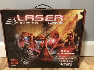Khet 2.  0 Laser Game - Complete - Mensa Select Strategy Game - Liquidation Item