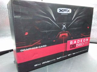 Xfx Radeon Rx 560 1295mhz,  4gb Gddr5,  16cu,  1024 Sp,  Dx12,  Pci - E Amd Graphics Card