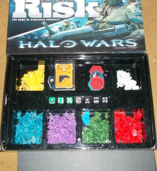 Hasbro Risk Halo Wars Board Game Parts