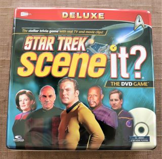 Star Trek Scene It? The Dvd Game,  Deluxe Edition Tin 2009 - -