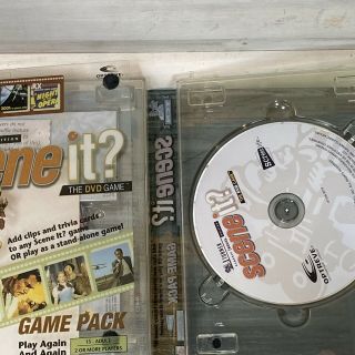 Scene It DVD Game Turner Classic Movies Edition Game Pack Cards Die Take Along 3
