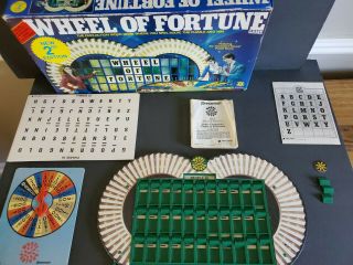 Wheel Of Fortune Board Game 2nd Edition Pressman 1985 Vintage 2