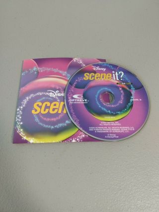 2004 Disney Scene It? 1st Edition The Dvd Game Replacement Disc Only W Sleeve