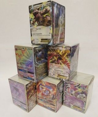 Pokemon Mystery Cube 200,  /300,  Cards - Guaranteed Ex/gx/hr/sr/fa ? English