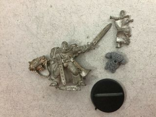 Warhammer 40k Space Marine Captain With Storm Bolter Lord Hero Hq Metal Oop