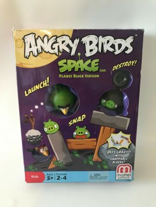 Angry Birds Space Game Planet Block Version - Complete Euc