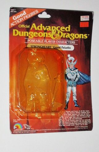 Official Advanced Dungeons & Dragons Strongheart Good Paladin Card Only 1983