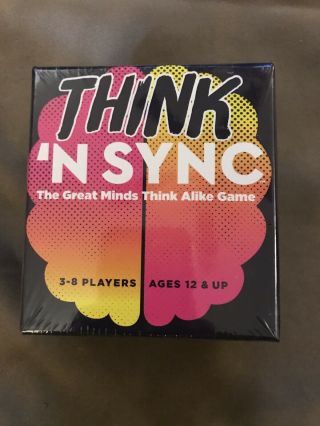 Think ‘n Sync The Great Minds Think Alike Card Game Factory Card Game