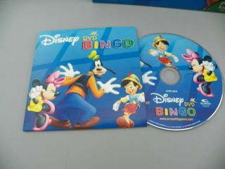 Disney DVD Bingo Mattel Family Fun Magical Game w/ Movie Clips Complete EUC 3