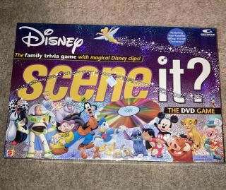 Disney Scene It 1st Edition Disney Pixar Family Dvd Game In