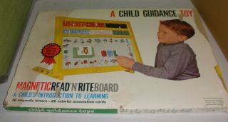 Vintage Child Guidance Toy - Magnetic Read 