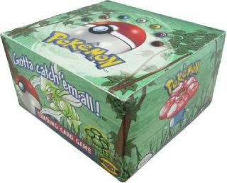 Jungle Unlimited Booster Box - Empty Box (pokemon) Pokemon Memorabilia 3dy