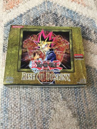 1st Edition Rise Of Destiny Open Box With A Ton Of Cards Yu - Gi - Oh