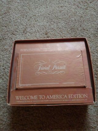 Trivial Pursuit Welcome To America Edition Question Box